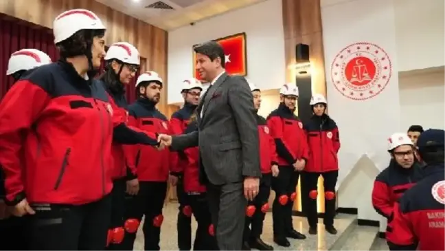 Bakırköy Adliyesi'nde Kahramanmaraş depremi anma töreni düzenlendi