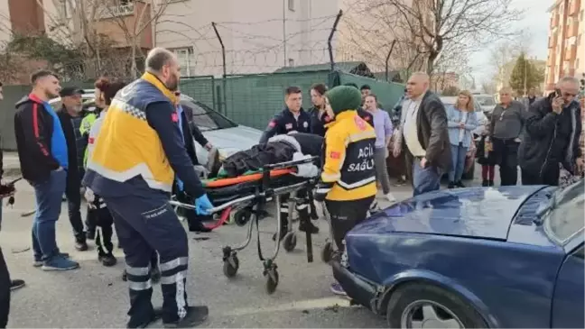 Edirne'de motosiklet kazası: 2 kişi yaralandı