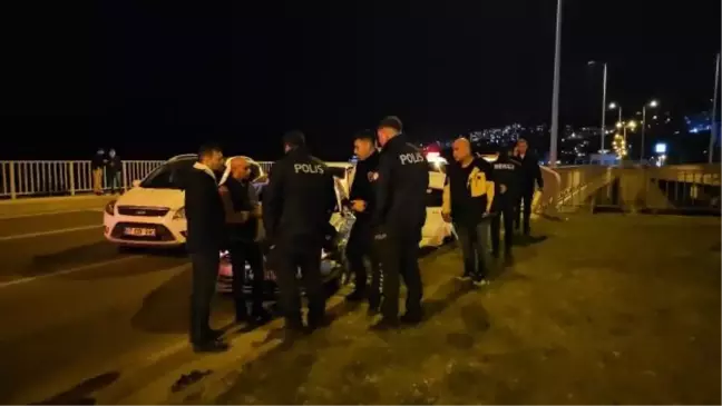 Alkollü sürücü tabanca çekti, gözaltına alındı