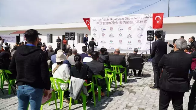 Çin Dostluk Vakfı, Adıyaman'da Afetzedeler İçin Geçici Yaşam Alanı Kurdu