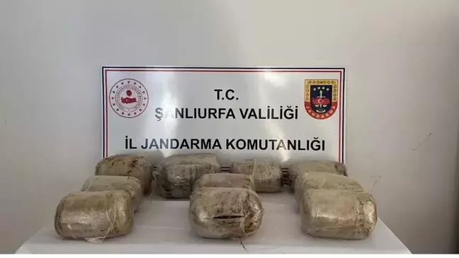 Şanlıurfa'da yolcu otobüsünde 69 kilogram uyuşturucu madde ele geçirildi