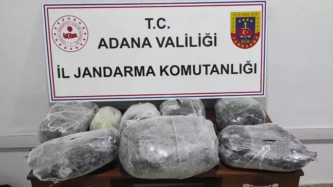 Adana'da Uyuşturucu Operasyonunda 24 Kilo Esrar Ele Geçirildi