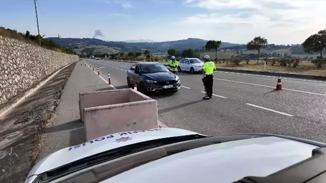 Sinop'ta Trafik Ekipleri 13 Bin 793 Sürücüye İşlem Yaptı