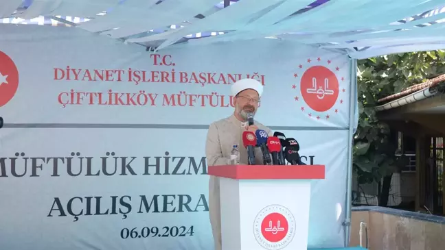 Diyanet İşleri Başkanı Ali Erbaş: 'Müftülüklerimiz 7'den 70'e Herkese Açık'