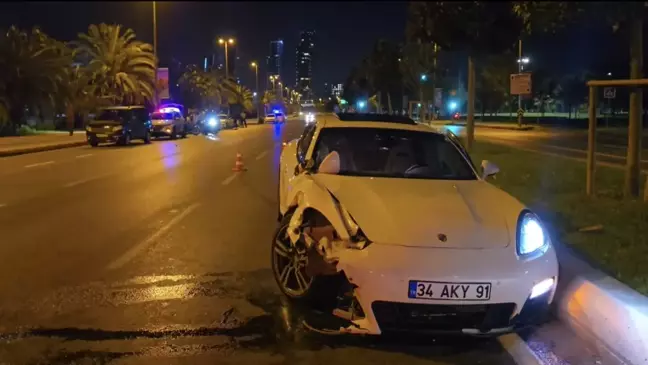 Pendik'te Trafik Kazası: Motosiklet Sürücüsü Ağır Yaralandı