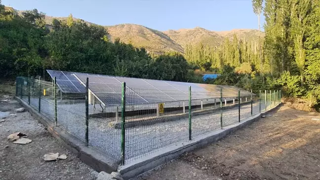 Şırnak'ta Güneş Enerjisi Projesi ile Elektrik Tasarrufu Sağlandı