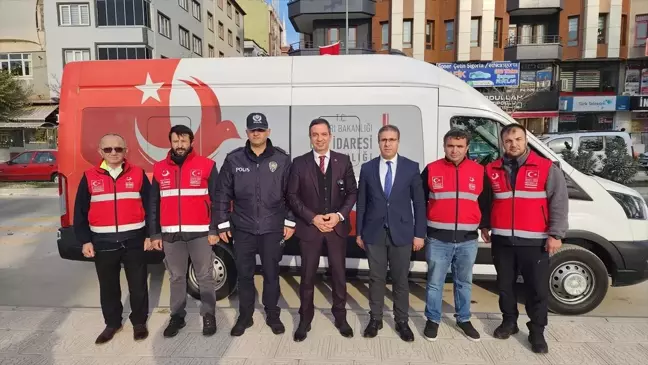 Suluova'da Düzensiz Göçmenlerin Tespiti İçin Mobil Göç Noktası İncelendi