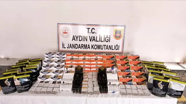 Çine'de Bandrolsüz Tütün Operasyonu: 115 Kilogram Tütün Ele Geçirildi