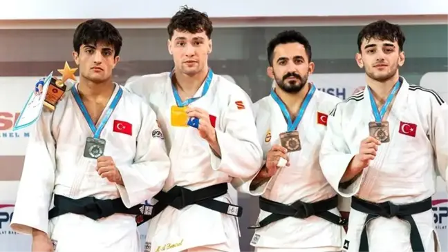 ETÜ Judo Şampiyonası'ndan 2 Altın ve 1 Gümüş Madalya ile Döndü