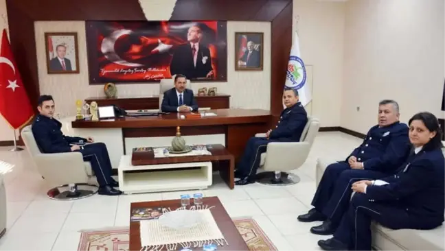 Kuyu, Polis Haftası'nda Uysal'ı Ziyaret Etti