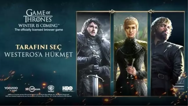 Yeni Trend: Game of Thrones Browser Oyunu