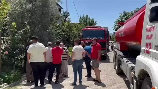 İznik'teki yangında üç çocuk hastaneye kaldırıldı