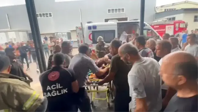 Bursa'da Sanayi Sektöründe Patlama: İşçi Ağır Yaralandı