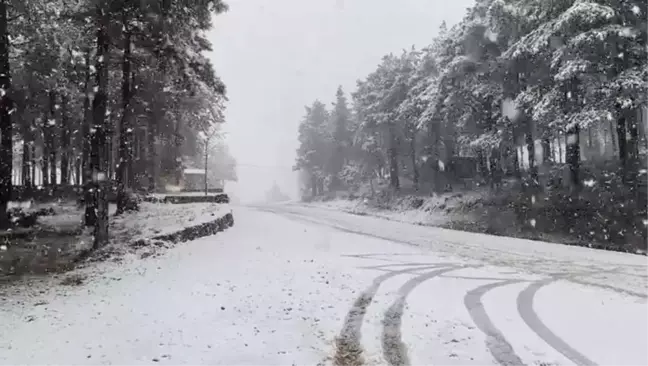 İstanbul'da Kar Yağışı Başladı