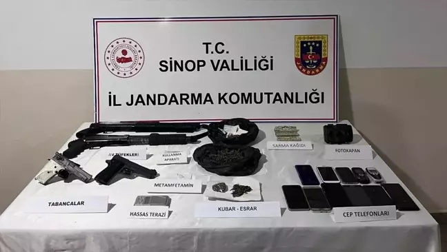 Sinop'ta Uyuşturucu Operasyonu: 2 Gözaltı