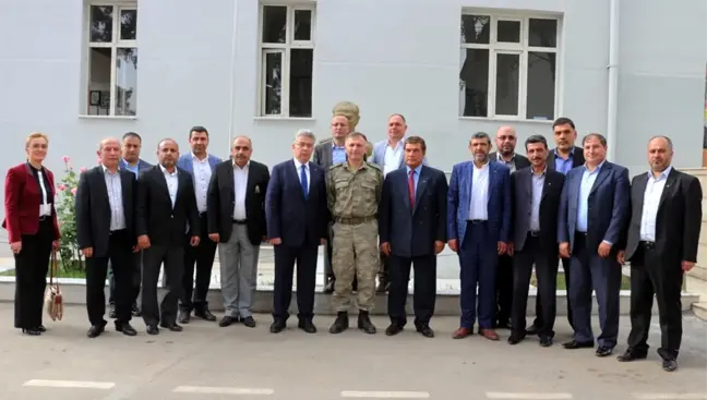 NTO' dan dan Jandarma Komutanı Resul Çot'a Ziyaret