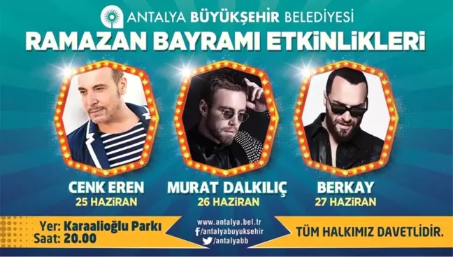 Ünlü Sanatçılarla Bayram Coşkusu