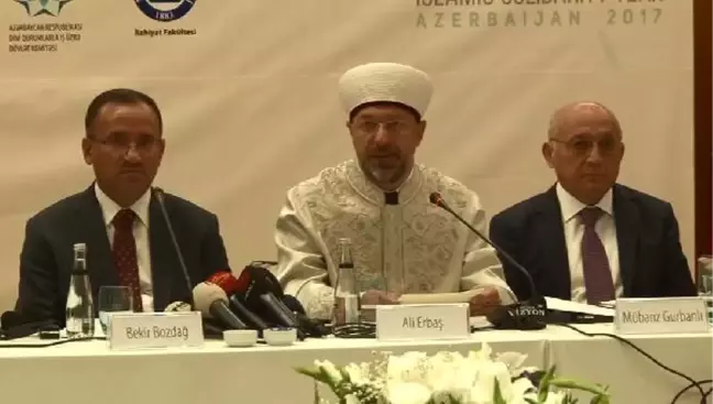 Diyanet İşleri Başkanı Ali Erbaş'tan Terörün Her Çeşidiyle Mücadele Açıklaması