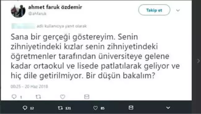 Sdü Profesörüne 'Tweet' Soruşturması