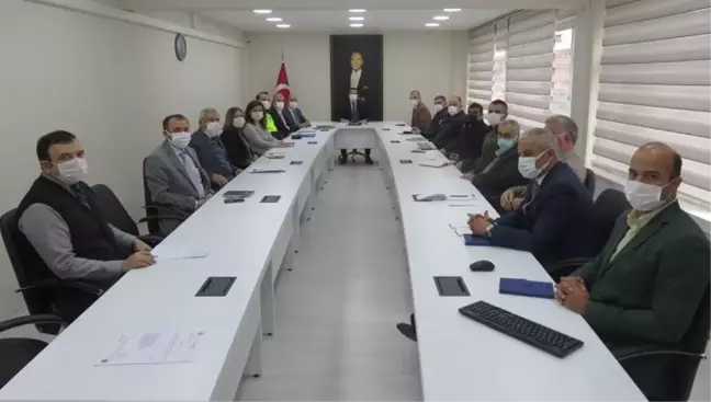 Merzifon'da kış tedbirlerine ilişkin koordinasyon toplantısı yapıldı