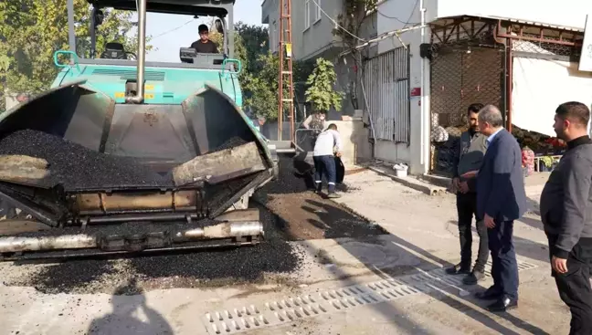 Adıyaman Belediyesi, asfalt serim çalışmalarını hızlandırıyor