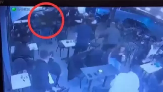 Adana'da Kahve Zincirine Saldırı Anı Güvenlik Kamerasında