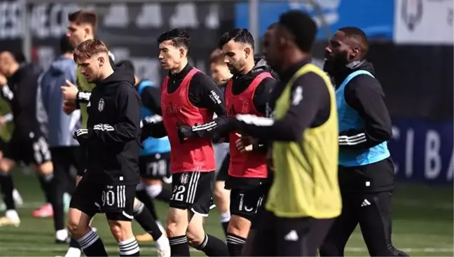 Beşiktaş, Gaziantep FK maçının hazırlıklarını sürdürdü