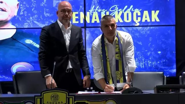 MKE Ankaragücü Kenan Koçak ile 2 Yıllık Sözleşme İmzaladı