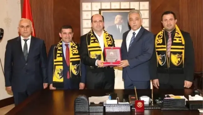 Başkan Sözen'den Vali Toprak'a Ziyaret