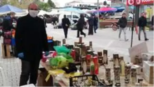 Tarihi Osmaneli Lefke pazarı sessiz