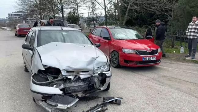 Samsun'da Trafik Kazası: 1 Çocuk Yaralandı