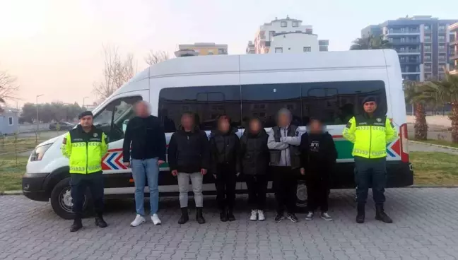 Aydın'da Kalış Süresi Dolan 4 Yabancı Uyruklu Şahıs Yakalandı