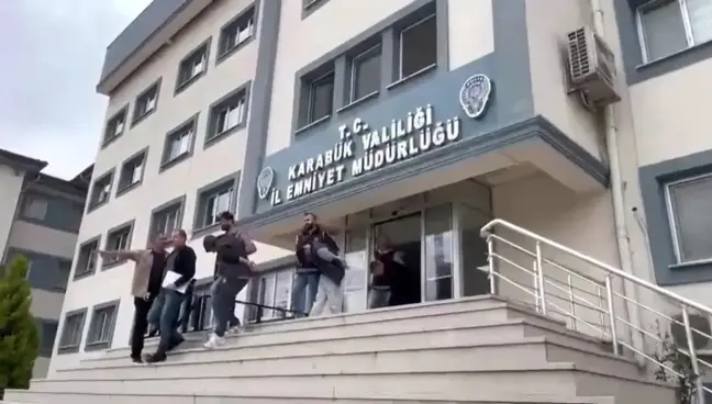 Karabük'te Hırsızlık Şüphelileri Tutuklandı