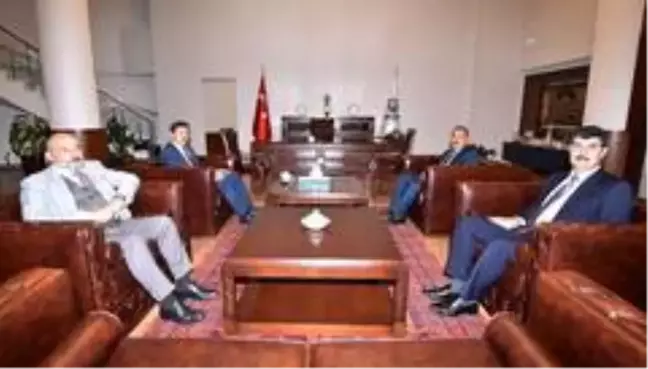 Bitlisli başkanlardan Hasan Kılca'ya ziyaret