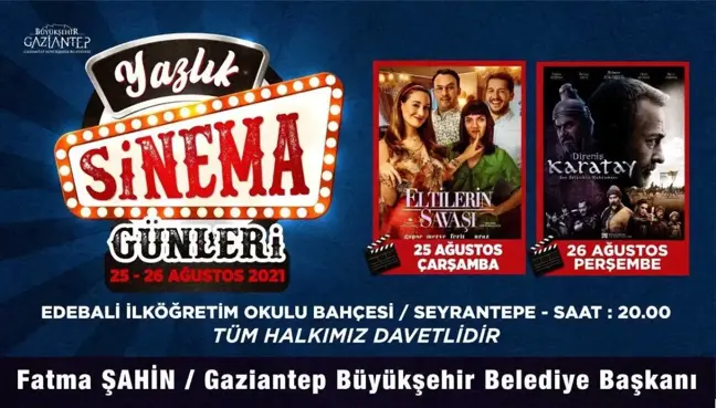 Yazlık Sinema Günleri heyecanı devam ediyor