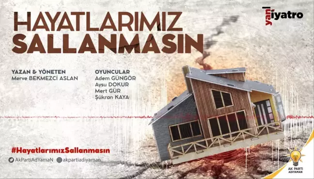 AK Parti Adıyaman Teşkilatından deprem duyarlılığı!
