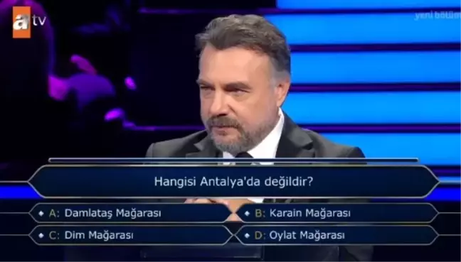 Hangi mağara Antalya'da değildir? Damlataş Mağarası nerede, Dim Mağarası nerede, Karain Mağarası nerede, Oylat Mağarası nerede?