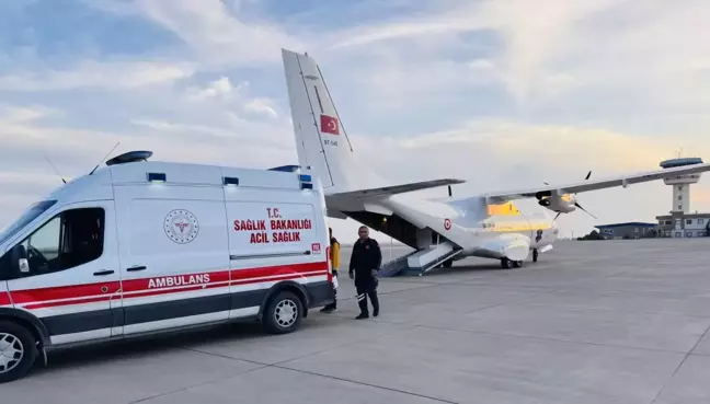 6 Aylık Delal Bebek, Ankara'ya Ambulans Uçakla Sevk Edildi