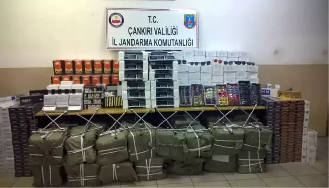 Çankırı'da 850 Bin TL Değerinde Kaçak Malzeme Ele Geçirildi