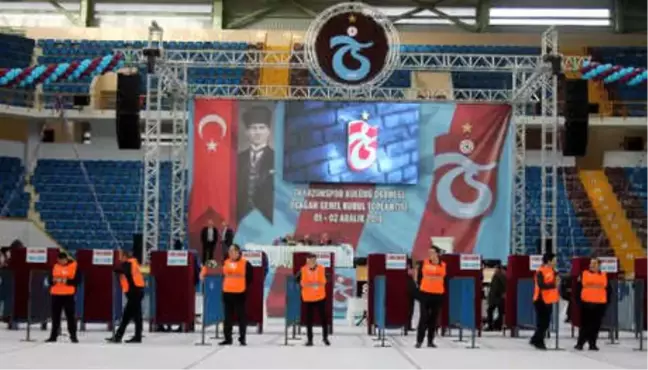 Trabzonspor'da 74'üncü Olağan Genel Kurul'un İkinci Günü Oy Kullanma ile Başladı