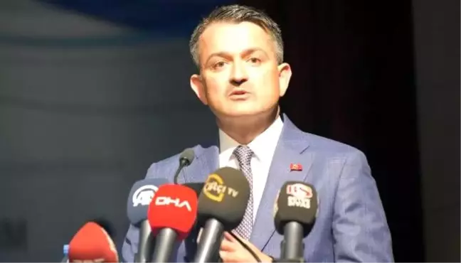 Bakan pakdemirli: verimliliği artırmak için, teknoloji tarımla birleştirilmeli