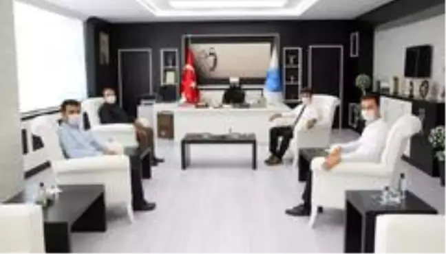 İlçe Kaymakamları Rektörü Karacoşkun'la bir araya geldiler