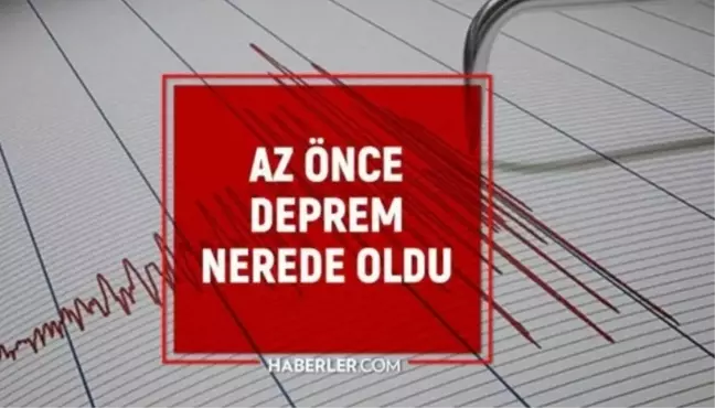Az önce nerede deprem oldu? 17 Kasım bugün en son deprem ne zaman, nerede oldu? Şu an deprem mi oldu?