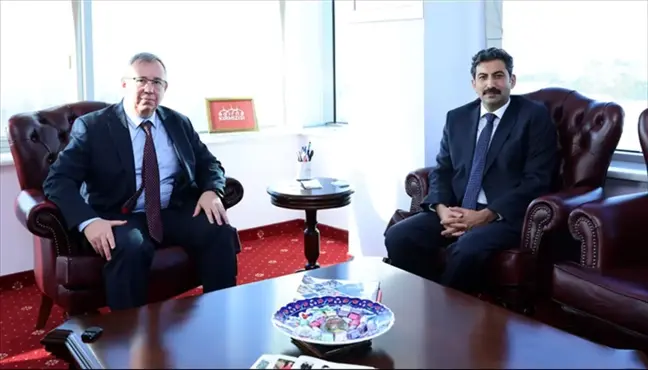 Edirne Cumhuriyet Başsavcısı Trakya Üniversitesi Rektörü'nü ziyaret etti