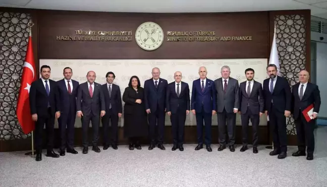 ATO Başkanı Gürsel Baran, Hazine ve Maliye Bakanı Mehmet Şimşek'i ziyaret etti