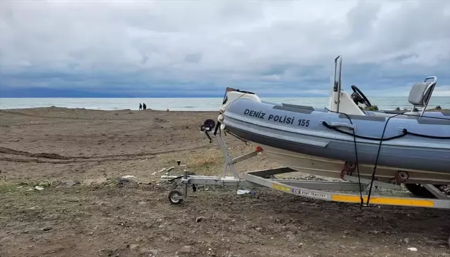 Samsun'da Kaybolan Balıkçı İçin Arama Kurtarma Çalışmaları 5. Gününde