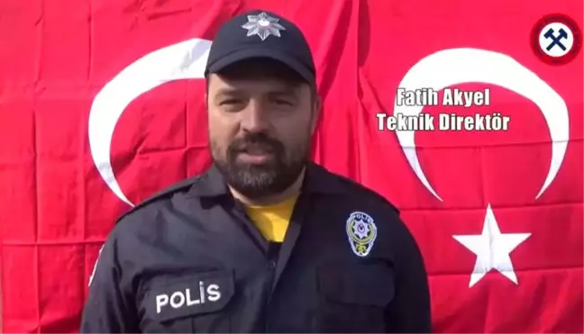 Zonguldak Kömürspor'dan Polislere Anlamlı Klip
