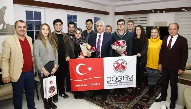 Kaymakam Cantürk'e Dögem'in Çalışmaları Anlatıldı
