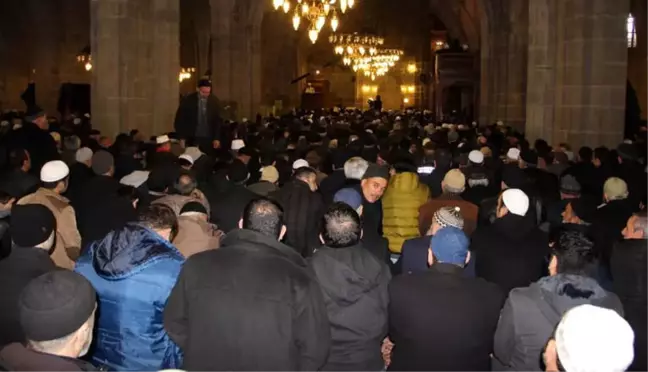Erzurum'da 485. 'Binbir Hatim' Duası Yapıldı