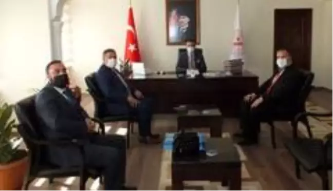 Müftü Çakır'dan Kaymakam Çelik'e ziyaret